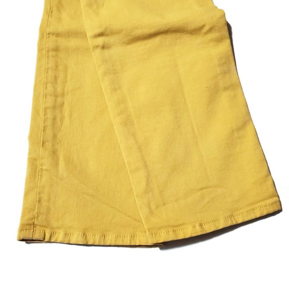 J Brand Women's Skinny Leg 811K120 Mid Rise Jeans in Pale Yellow, Size 25 - Picture 4 of 12